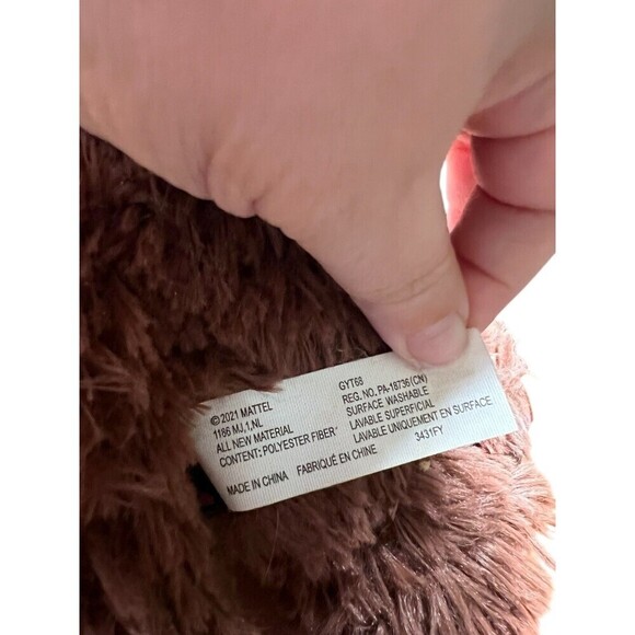 Lot of 2 Mattel 2001 Stars Wars Galactic Pals Wookie & Grogu Plush Toys - Picture 11 of 11